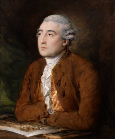 Philippe Jacques de Loutherbourg by Thomas Gainsborough